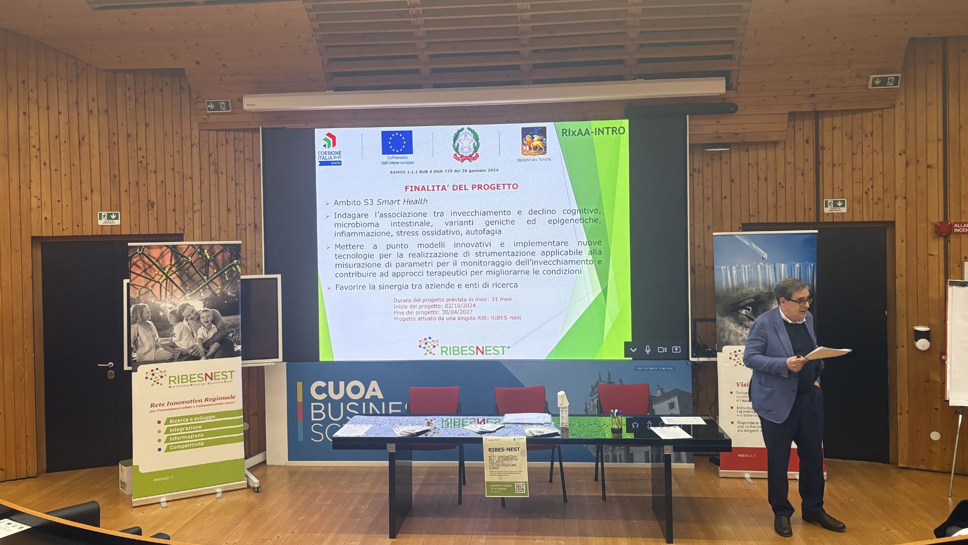 RIxAA: biomarcatori, microbioma e modelli cellulari avanzati per studiare l’invecchiamento attivo