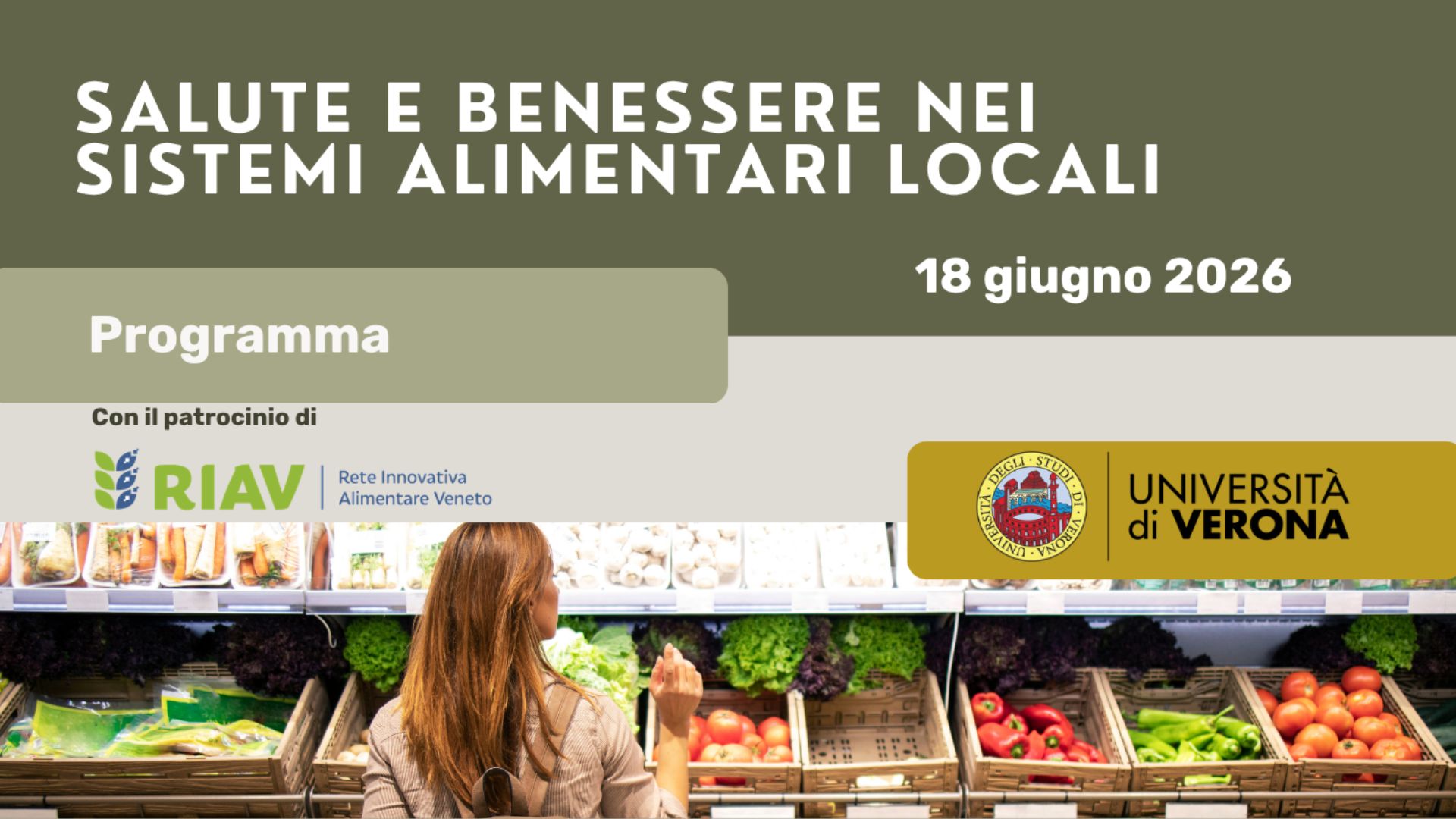 RIBES-Nest partecipa all’incontro “Salute e benessere nei sistemi alimentari locali” promosso dall’Università di Verona